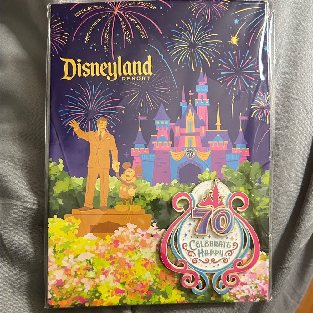 Disney Resort Celebrate Happy 70th Cast Member Pin